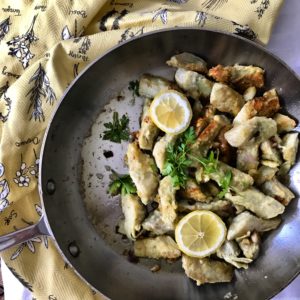 Five Ingredient Fridays! Artichoke Francese