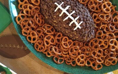 Easy Peanut Butter Football Dip!