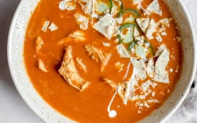 Weeknight Chicken Tortilla Soup (from our newest recipe contributor!)